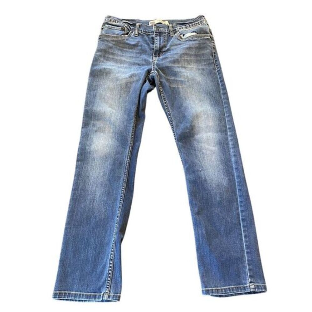 Women's Levi Strauss 511 Performance Slim Blue Wash Jeans Size‎ 18 Reg - 29Wx29L